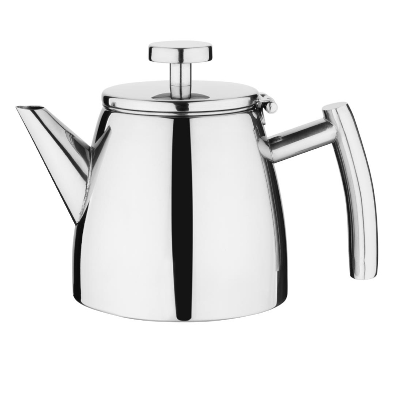 Olympia conische geïsoleerde theepot met filter st/st - 350ml Olympia conische geïsoleerde theepot met filter st/st - 350ml
