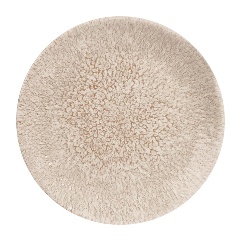 Churchill Raku Agate Grey Evolve coupe bord 16.5 cm pak van 12 Churchill Raku Agate Grey Evolve coupe bord 16.5 cm pak van 12