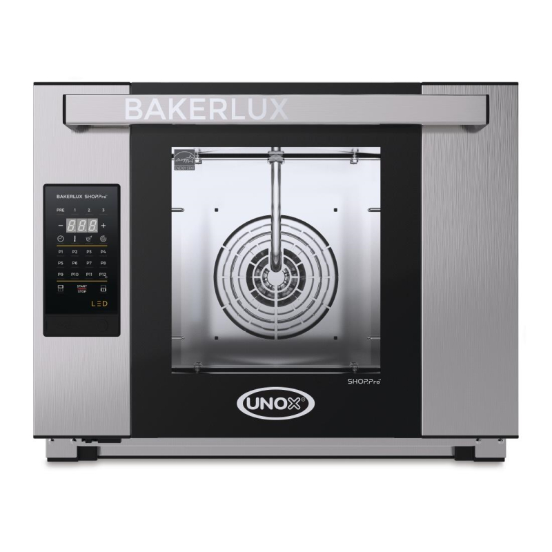 Unox Bakerlux shop pro Arianna led convectieoven met 4 bakplaten Unox Bakerlux shop pro Arianna led convectieoven met 4 bakplaten