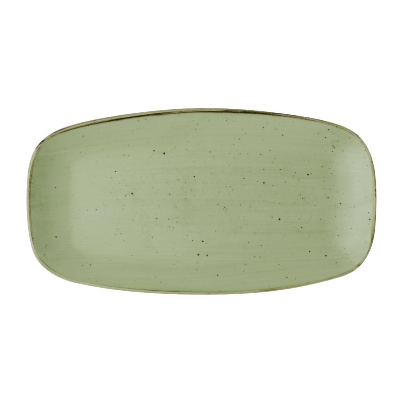 Churchill Stonecast Sage Green schalen 355mm (Pak van 6) Churchill Stonecast Sage Green schalen 355mm (Pak van 6)