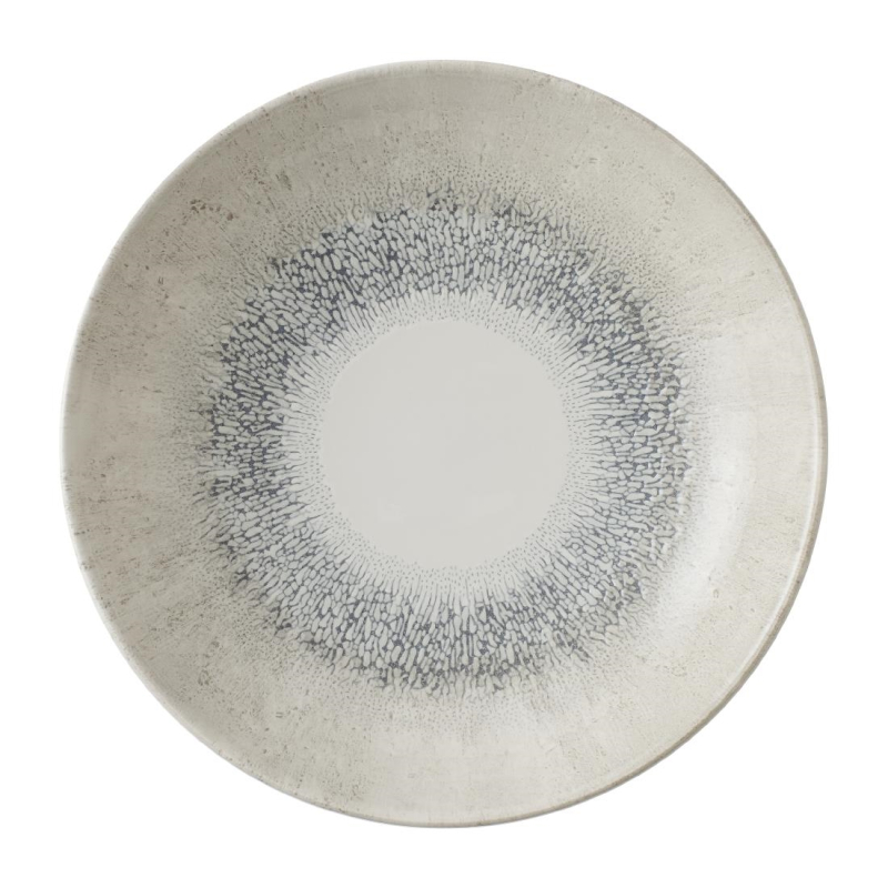 Churchill Studio Prints Fusion Grey coupe kom 24.8 cm pak van 12 Churchill Studio Prints Fusion Grey coupe kom 24.8 cm pak van 12