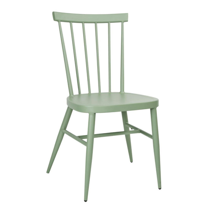 Bolero windsor aluminium groene stoelen (4 stuks) Bolero windsor aluminium groene stoelen (4 stuks)