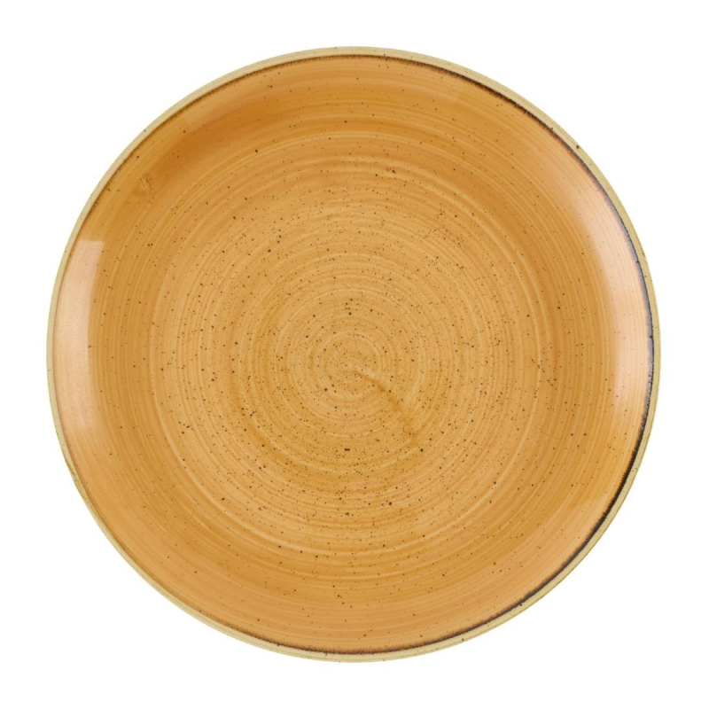 Churchill Stonecast Tangerine coupe borden 288mm (Pak van 12) Churchill Stonecast Tangerine coupe borden 288mm (Pak van 12)