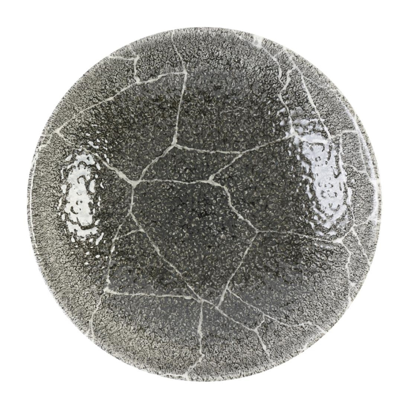 Churchill Kintsugi Accents Quartz Black Evolve coupe kom 18.4 cm pak van 12 Churchill Kintsugi Accents Quartz Black Evolve coupe kom 18.4 cm pak van 12