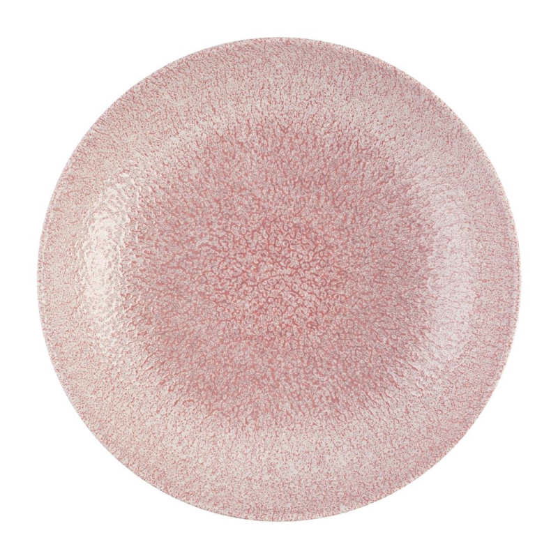 Churchill Raku Pink Quartz Evolve coupe kom 24.8 cm pak van 12 Churchill Raku Pink Quartz Evolve coupe kom 24.8 cm pak van 12