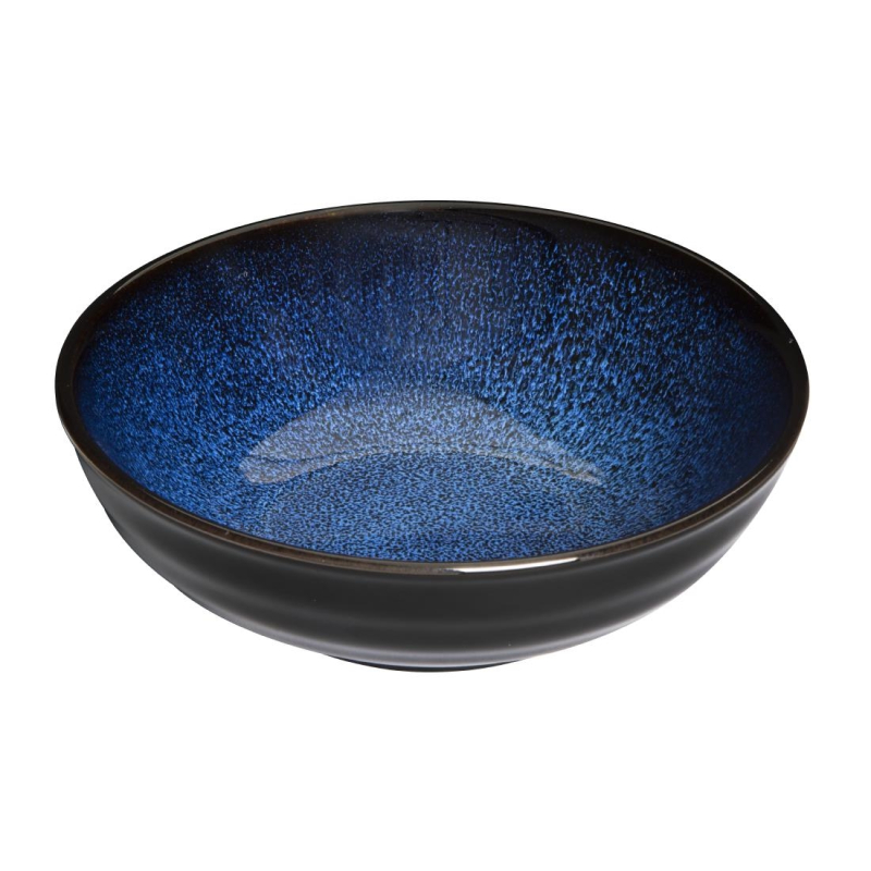 Olympia Luna Midnight Blue Coupe Bowls 160 mm (pak van 6) Olympia Luna Midnight Blue Coupe Bowls 160 mm (pak van 6)