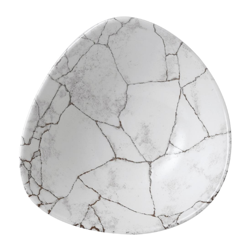 Churchill Studio Prints Kintsugi Agate Grey Lotus schalen 177mm (Pak van 12) Churchill Studio Prints Kintsugi Agate Grey Lotus schalen 177mm (Pak van 12)