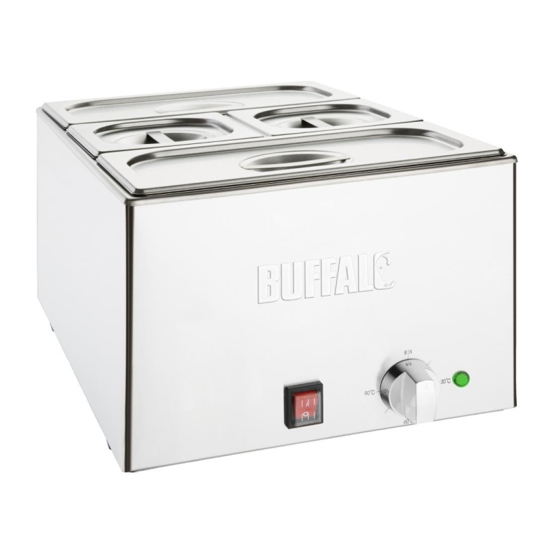 Buffalo bain marie met pannen Buffalo bain marie met pannen