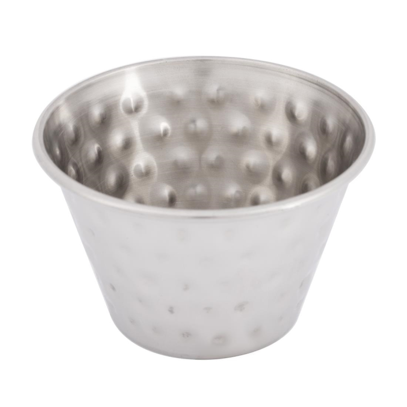 Olympia sausbeker gehamerd st/st - 115ml 4oz (doos 12) Olympia sausbeker gehamerd st/st - 115ml 4oz (doos 12)