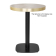 Bolero black cast iron table base 720x420mm Bolero black cast iron table base 720x420mm