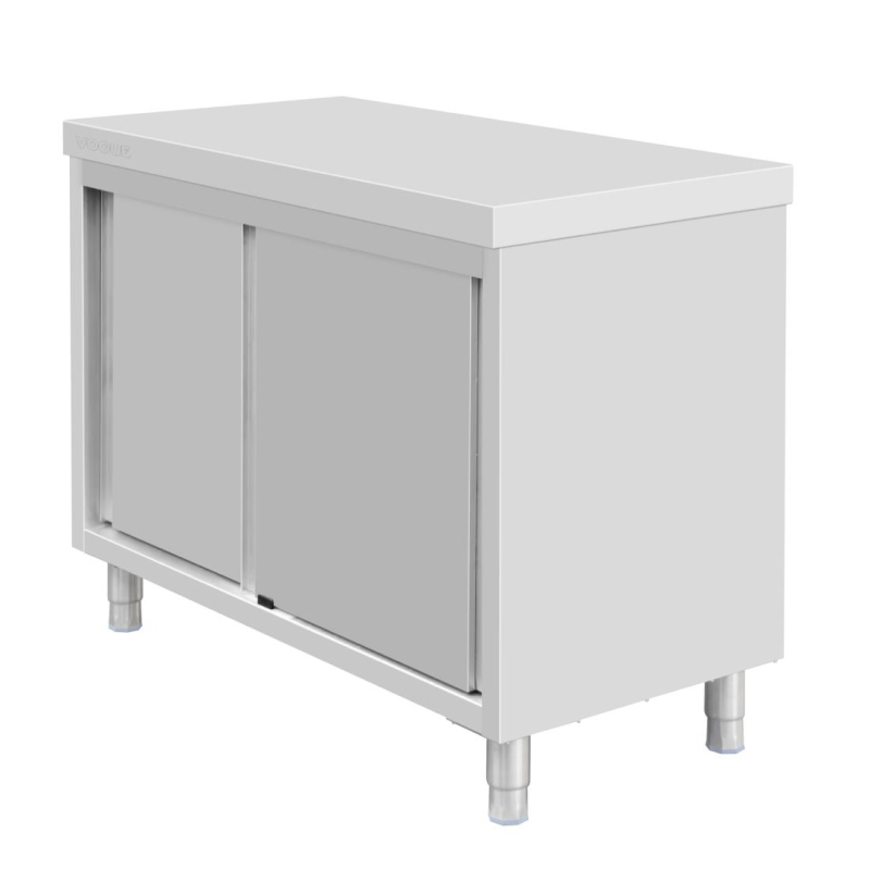 Vogue Staande Vloerkast RVS 900x1200x600mm Vogue Staande Vloerkast RVS 900x1200x600mm