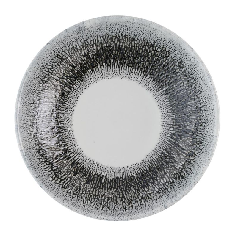 Churchill Studio Prints Fusion Black Evolve coupe kom 18.4 cm pak van 12 Churchill Studio Prints Fusion Black Evolve coupe kom 18.4 cm pak van 12