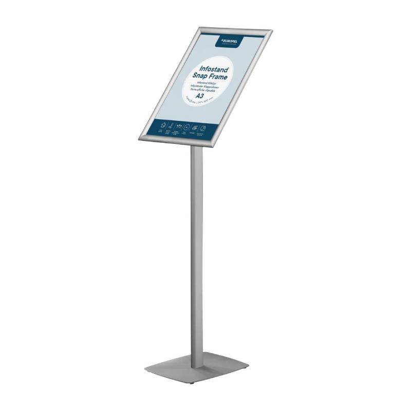 Europel infostand met klaplijst a3 25mm Europel infostand met klaplijst a3 25mm