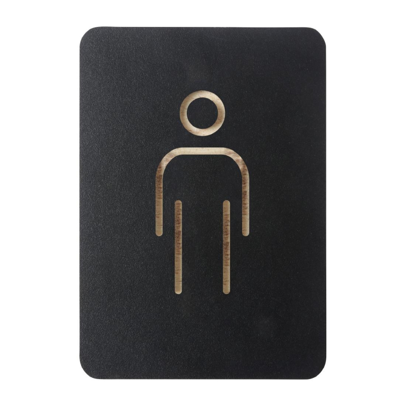 Europel pictogram teken man zwart Europel pictogram teken man zwart