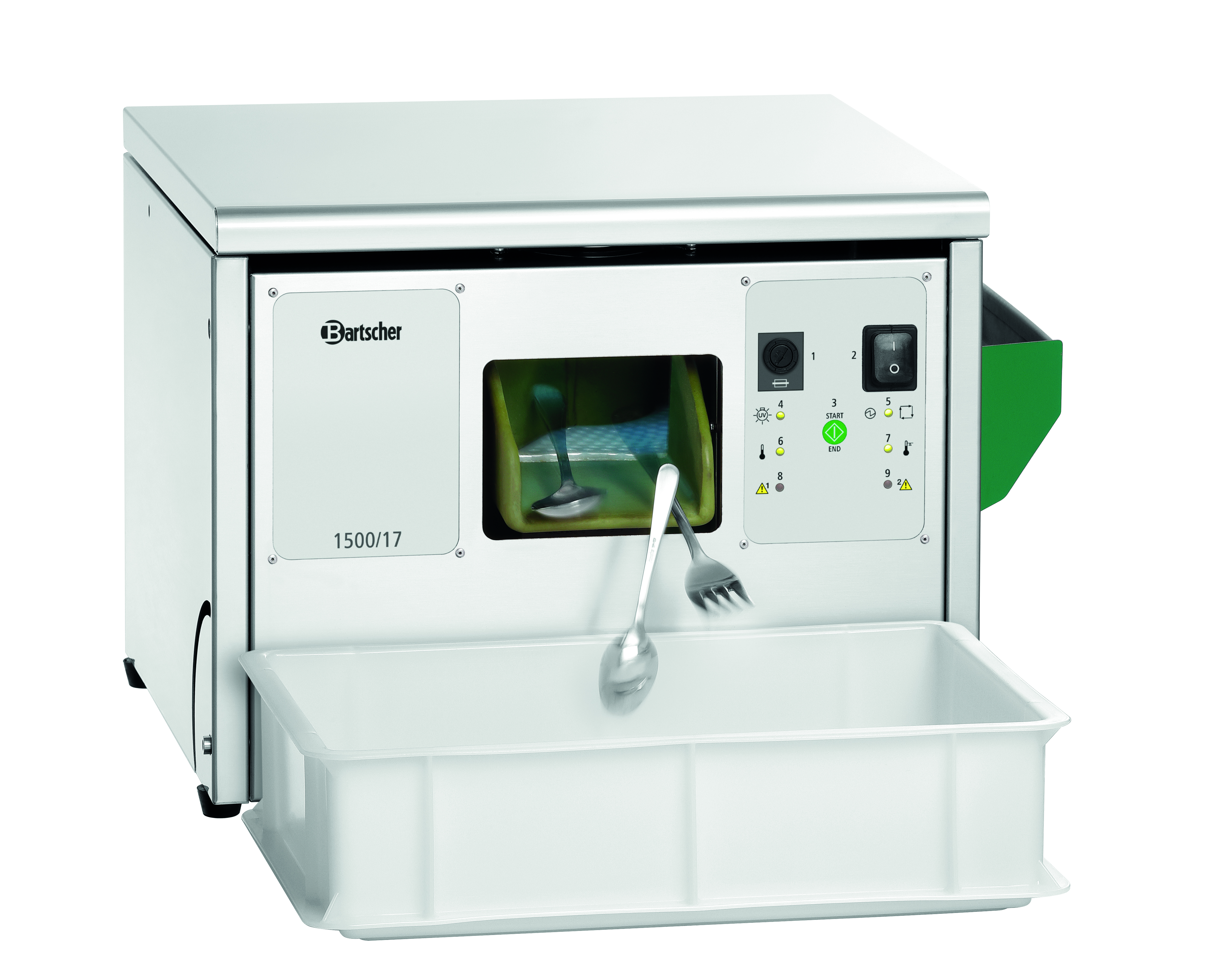 Bestekpoleermachine 1500/17 Bestekpoleermachine 1500/17