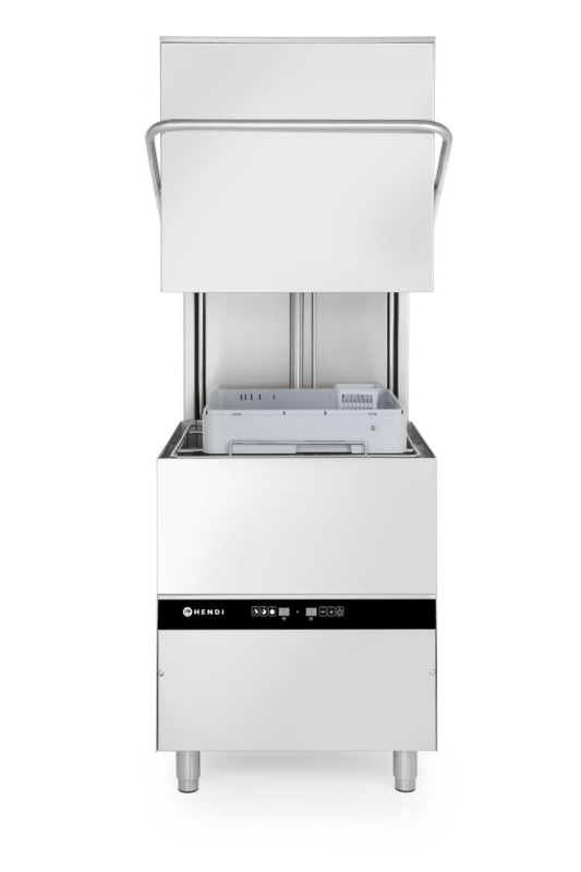 Doorschuifvaatwasser - elektronische bediening, HENDI, 750x880x(H)1412mm Doorschuifvaatwasser - elektronische bediening, HENDI, 750x880x(H)1412mm