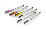 Krijtstiften 1 Mm, Hendi, 3 Witte, 1 Roze, 1 Gele en 1 Bronskleurige Stiften, 6 st Krijtstiften 1 Mm, Hendi, 3 Witte, 1 Roze, 1 Gele en 1 Bronskleurige Stiften, 6 st