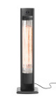 Infrarood Terrasverwarmer Tornado, Hendi, Zwart, 230v/2000w, 210x270x(h)1060mm Infrarood Terrasverwarmer Tornado, Hendi, Zwart, 230v/2000w, 210x270x(h)1060mm