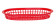 Serveermanden fastfoodstijl, HENDI, Rood, 6 st., 275x175x(H)38mm Serveermanden fastfoodstijl, HENDI, Rood, 6 st., 275x175x(H)38mm