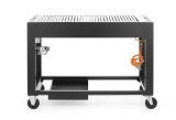 Gasbarbecue Tampa, Hendi, Zwart, 10kw, 1260x580x(h)900mm Gasbarbecue Tampa, Hendi, Zwart, 10kw, 1260x580x(h)900mm