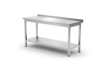 Muurwerktafel Met Schap Budget Line – Geschroefd, Diepte: 600 Mm, Hendi, Budget Line, 1200x600x(h)850mm Muurwerktafel Met Schap Budget Line – Geschroefd, Diepte: 600 Mm, Hendi, Budget Line, 1200x600x(h)850mm