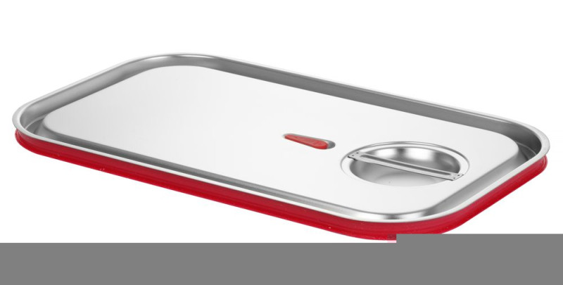 Deksel voor GN containers met siliconenrand, HENDI, Kitchen Line, GN 1/3, 325x176mm Deksel voor GN containers met siliconenrand, HENDI, Kitchen Line, GN 1/3, 325x176mm