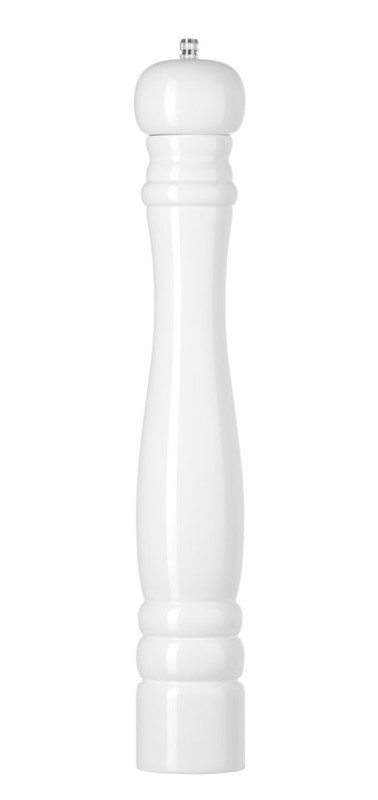 Houten zoutmolen, HENDI, Wit, ⌀65x(H)415mm Houten zoutmolen, HENDI, Wit, ⌀65x(H)415mm