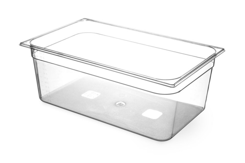 Container GN 1/1 Tritan, HENDI, Budget Line, GN 1/1, 28L, Transparant, 530x325x(H)200mm Container GN 1/1 Tritan, HENDI, Budget Line, GN 1/1, 28L, Transparant, 530x325x(H)200mm