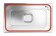 Deksel voor GN containers met siliconenrand, HENDI, Profi Line, GN 1/4, 265x162mm Deksel voor GN containers met siliconenrand, HENDI, Profi Line, GN 1/4, 265x162mm