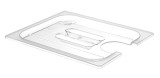 Deksel Voor GN Containers Met Uitsparing Voor Sous Vide Stick, Hendi, GN 1/2, Transparant, 265x325mm Deksel Voor GN Containers Met Uitsparing Voor Sous Vide Stick, Hendi, GN 1/2, Transparant, 265x325mm