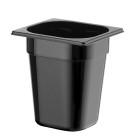 Container GN 1/6 Zwart Polycarbonaat, Hendi, Profi Line, GN 1/6, 2,4l, Zwart, 176x162x(h)150mm Container GN 1/6 Zwart Polycarbonaat, Hendi, Profi Line, GN 1/6, 2,4l, Zwart, 176x162x(h)150mm
