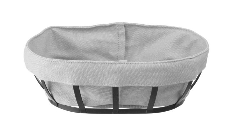 Broodmandje met zak, HENDI, ovaal, 250x160x(H)75mm Broodmandje met zak, HENDI, ovaal, 250x160x(H)75mm