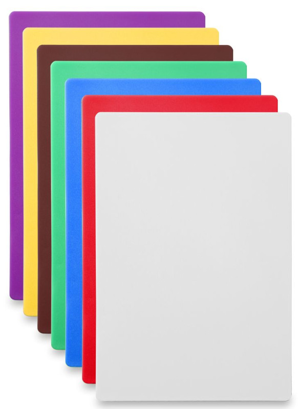 Snijplank HACCP 600x400, HENDI, Rood, 600x400x(H)18mm Snijplank HACCP 600x400, HENDI, Rood, 600x400x(H)18mm