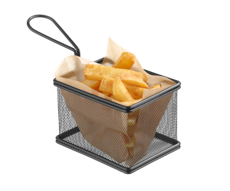 Frituurmandjes miniaturen, HENDI, 90x90x(H)90mm Frituurmandjes miniaturen, HENDI, 90x90x(H)90mm