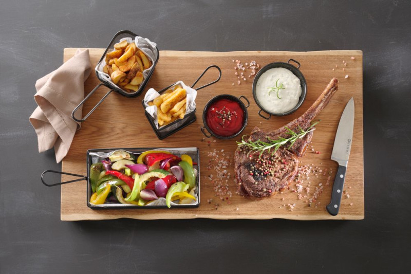 Frituurmandjes miniaturen, HENDI, 255x135x(H)45mm Frituurmandjes miniaturen, HENDI, 255x135x(H)45mm