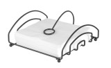 Servettenhouder Zwart, Hendi, 205x210mm Servettenhouder Zwart, Hendi, 205x210mm