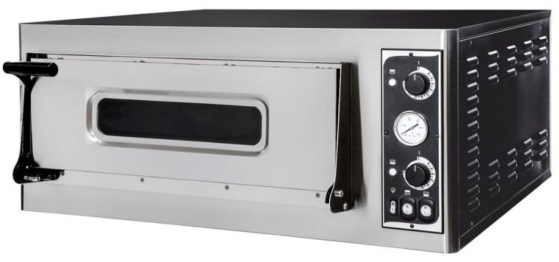 Pizza oven BASIC 4, HENDI, Enkele ovenkamer, 400V/4700W, 975x930x(H)413mm Pizza oven BASIC 4, HENDI, Enkele ovenkamer, 400V/4700W, 975x930x(H)413mm