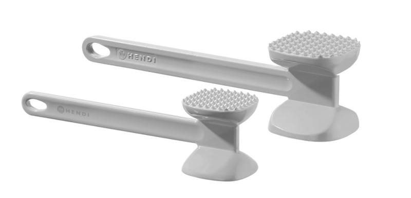 Vleeshamer, HENDI, Lichtgrijs, 255x65x(H)70mm Vleeshamer, HENDI, Lichtgrijs, 255x65x(H)70mm