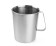 Maatbeker roestvast staal, HENDI, 1L, ⌀120x(H)130mm Maatbeker roestvast staal, HENDI, 1L, ⌀120x(H)130mm
