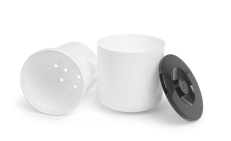 IJsemmer wit dubbelwandig, BarUp, 10L, Wit, ⌀292x(H)220mm IJsemmer wit dubbelwandig, BarUp, 10L, Wit, ⌀292x(H)220mm