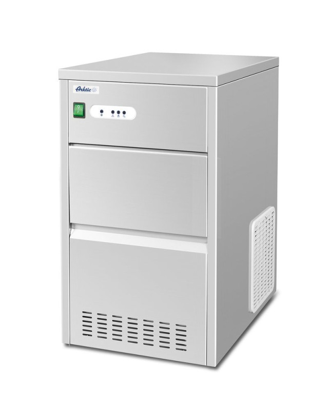 Holle ijsblokjesmachine, Arktic, ~50 kg/dag, 50L, 230V/293W, 400x600x(H)675mm Holle ijsblokjesmachine, Arktic, ~50 kg/dag, 50L, 230V/293W, 400x600x(H)675mm