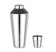 Cobbler shaker 3-delig, BarUp, 0,75L, ⌀90x(H)255mm Cobbler shaker 3-delig, BarUp, 0,75L, ⌀90x(H)255mm