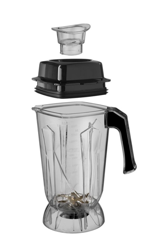 Bar blender digitaal met dempkap, HENDI, 2,5L, Zwart, 220-240V/1680W, 250x300x(H)546mm Bar blender digitaal met dempkap, HENDI, 2,5L, Zwart, 220-240V/1680W, 250x300x(H)546mm