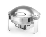 Chafing Dish Rond Satin Finish, Hendi, Profi Line, 6l, 465x420x(h)320mm Chafing Dish Rond Satin Finish, Hendi, Profi Line, 6l, 465x420x(h)320mm