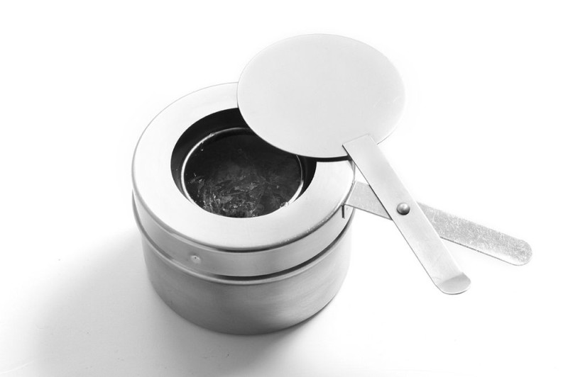 Houder voor blikje brandpasta - 2 st., HENDI, 2 st., ⌀90x(H)60mm Houder voor blikje brandpasta - 2 st., HENDI, 2 st., ⌀90x(H)60mm