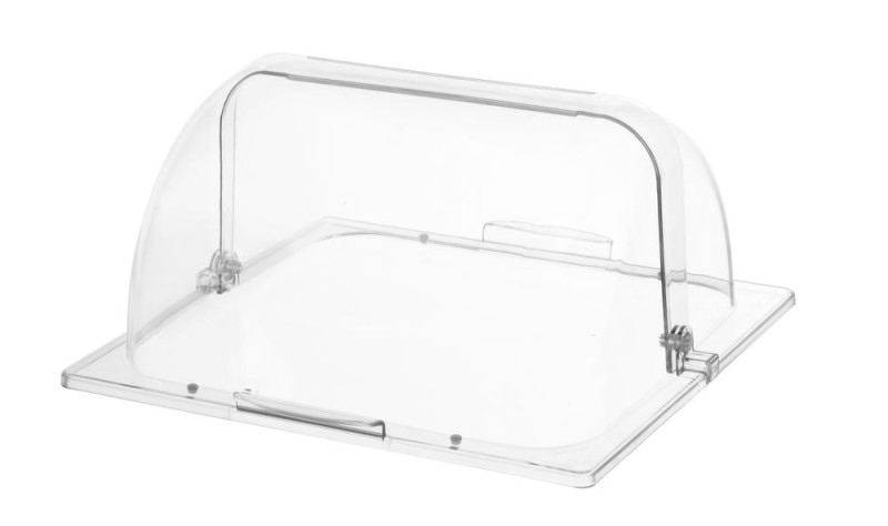Roltop presentatie kap GN 2/3, HENDI, Roltop kap los, 365x335x(H)175mm Roltop presentatie kap GN 2/3, HENDI, Roltop kap los, 365x335x(H)175mm
