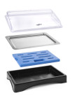 Gekoeld Presentatie Display Met Kap - Gastronorm 1/1, Hendi, Set, 555x357x(h)175mm Gekoeld Presentatie Display Met Kap - Gastronorm 1/1, Hendi, Set, 555x357x(h)175mm