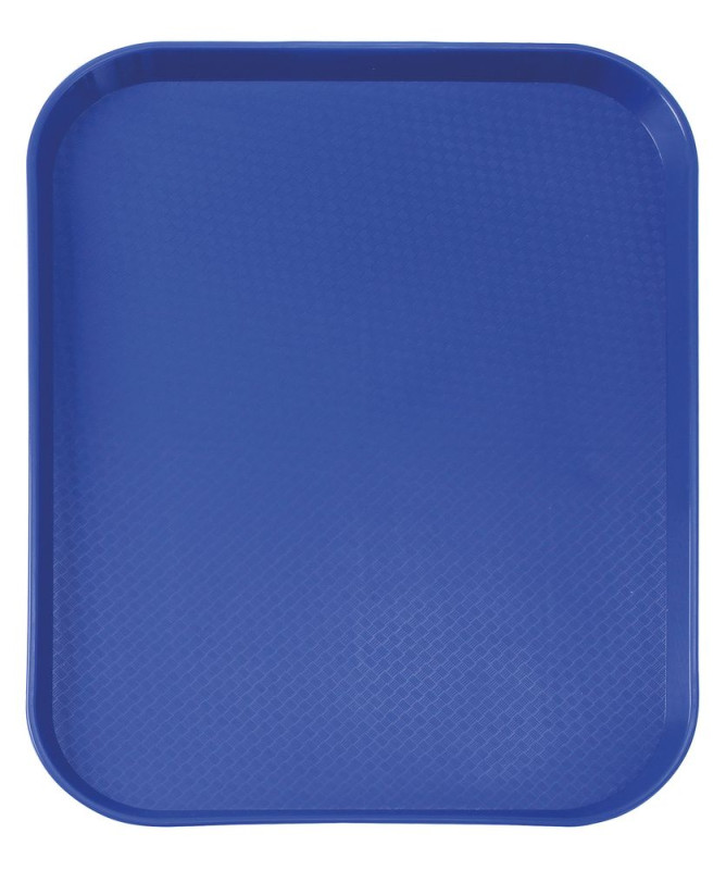 Fastfood dienbladen small, HENDI, Blauw, 265x345x(H)20mm Fastfood dienbladen small, HENDI, Blauw, 265x345x(H)20mm