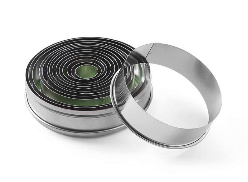 Uitsteekvorm set, HENDI, met gladde rand, ø19-112, (H)35mm Uitsteekvorm set, HENDI, met gladde rand, ø19-112, (H)35mm