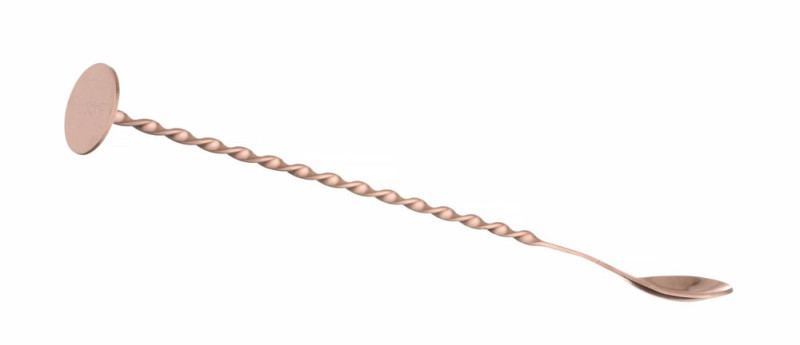 Barlepel met stamper, BarUp, Koper, 280x35mm Barlepel met stamper, BarUp, Koper, 280x35mm